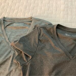 Under Armour Women's Gray V-Neck Jerseys